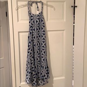 Short halter show me your Mumu dress